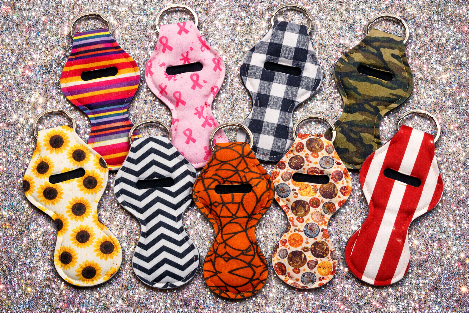 Lip Balm Holders Keychains