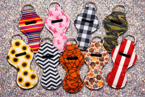 Lip Balm Holders Keychains